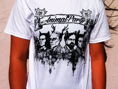 White Animal Party T-Shirt main photo