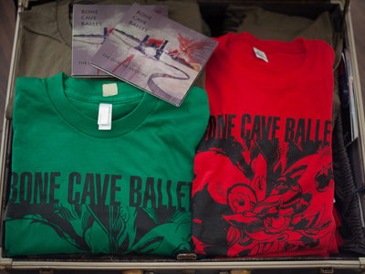 Womens Bone Cave Ballet T-Shirt - Red main photo
