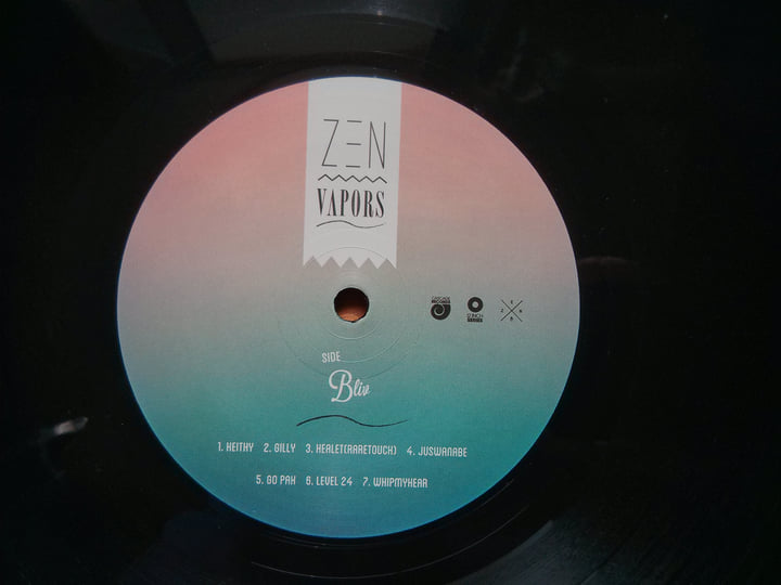 美品ZEN VAPORS FITS AMBROSE & OHBLIVレコード Zen Vapors | Fitz Ambro$e & Ohbliv | Cascade Records