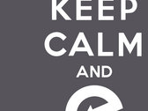 Keep Calm and "e" photo 