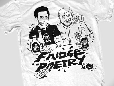 Fridge Poetry shirt + LEEN van PELT EP main photo