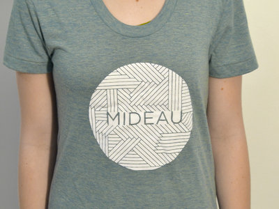 Circle Weave T-Shirt (Womens) - TRI LEMON GREEN main photo
