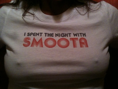 "I Spent The Night With Smoota" girlie T main photo