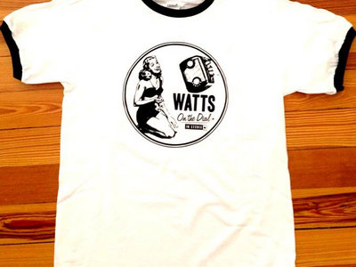 Watts"On the Dial" ringer shirt main photo