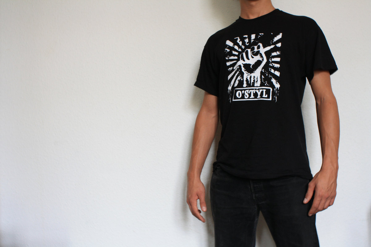 T-Shirt Noir | Homme (taille unique: L) | O'STYL