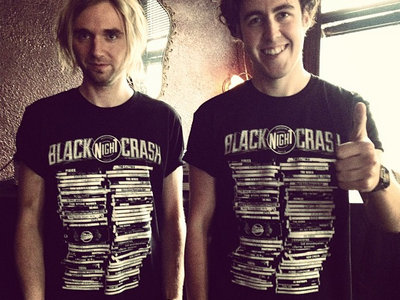 Black Night Crash - Cd Stack T-Shirt main photo