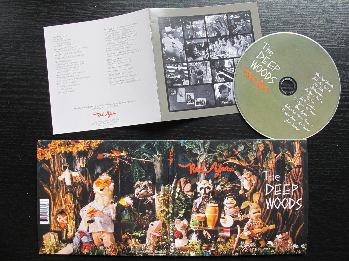 The Deep Woods Red Yarn