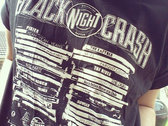 Black Night Crash - Cd Stack T-Shirt photo 