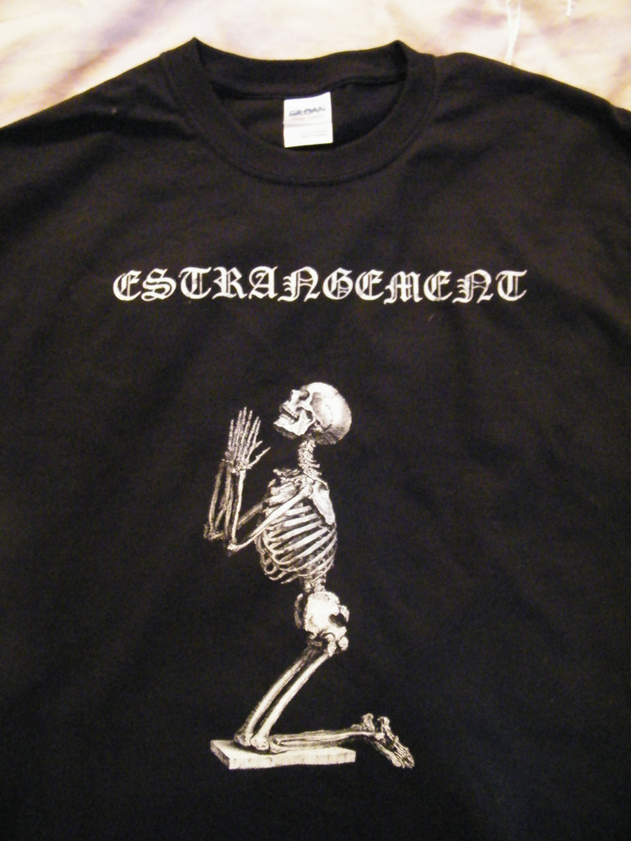 Praying Skeleton T-shirt | ESTRANGEMENT