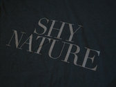 Shy Nature T-shirt – Black photo 