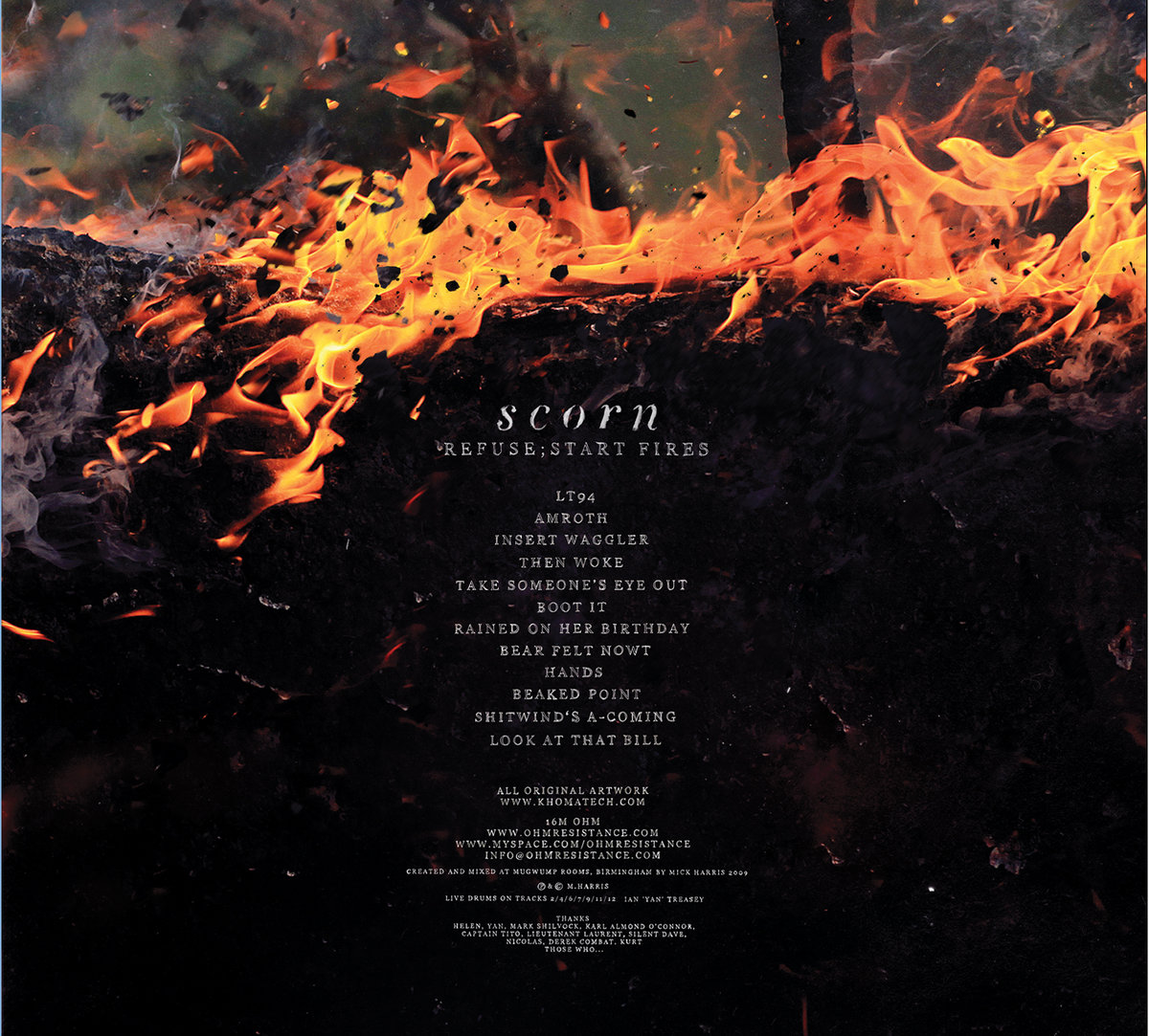 洋楽 Expressing Scorn Contempt Or Disgrace Refuse; Start Fires | Scorn | Ohm Resistance