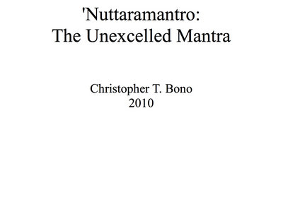 The Unexcelled Mantra, Sheet Music (SATB) main photo