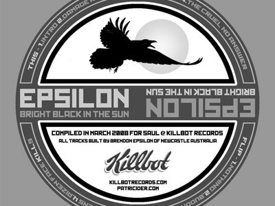 [KILL-09] EPSILON – BRIGHT BLACK IN THE SUN [12"] main photo