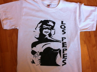 White Los Pepes T-Shirt | Los Pepes