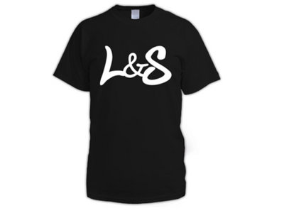 L&S Logo Tee (White on Black) main photo