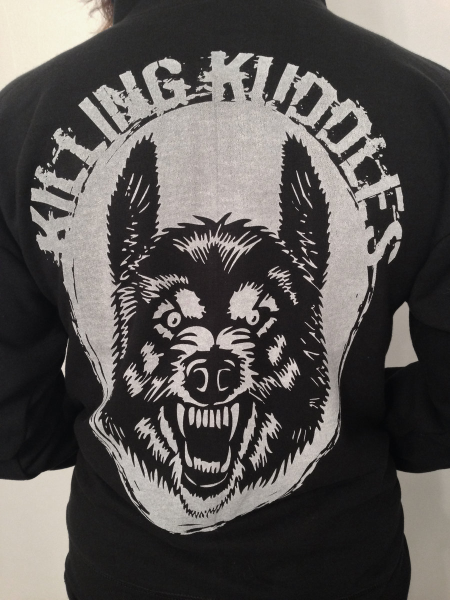 wolf zip up hoodie