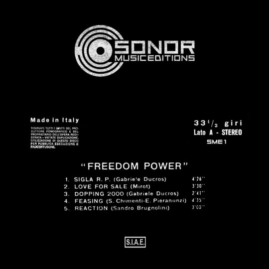 FREEDOM POWER | Various Artists | Sonor Music Editions