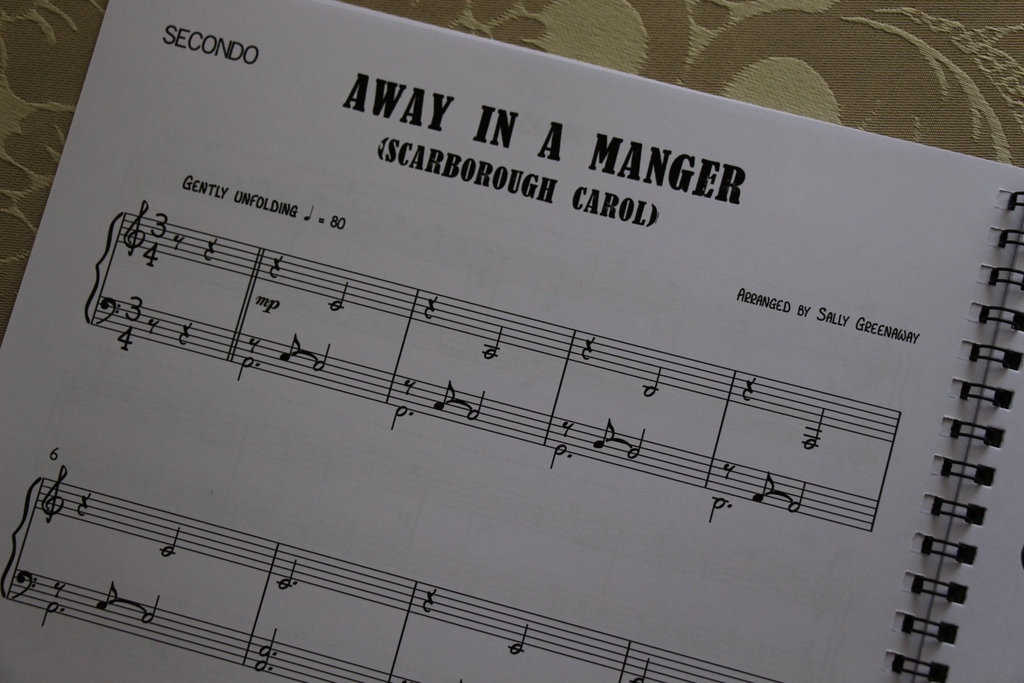 Easy Christmas Duets piano 4 hands Sally Greenaway