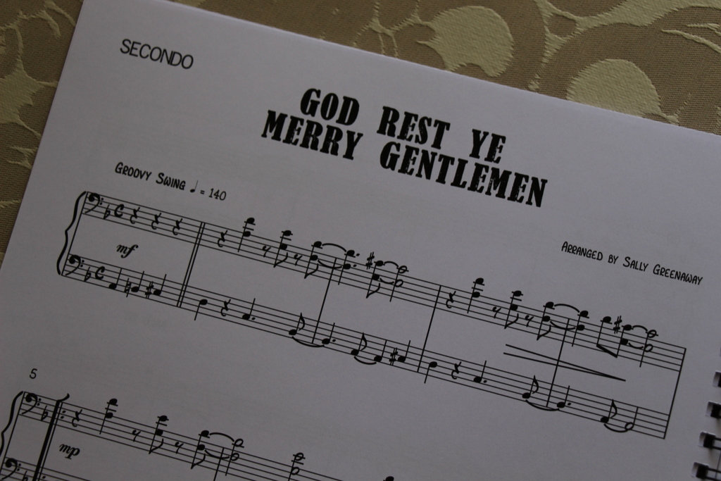 Easy Christmas Duets piano 4 hands Sally Greenaway