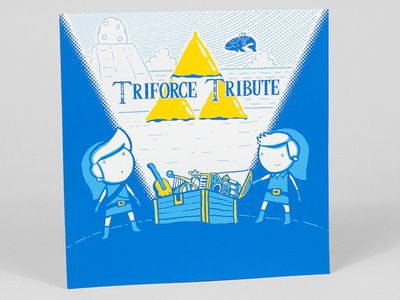 7" Triforce Tribute art print main photo