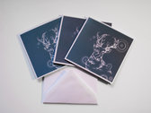 Pack of 3 'Musical' Christmas Cards with 'The Owl Song' MP3 download SOLD OUT photo 