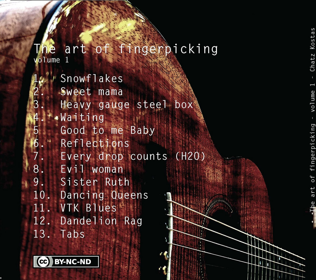 The art of Fingerpicking volume 1 Chatz Kostas