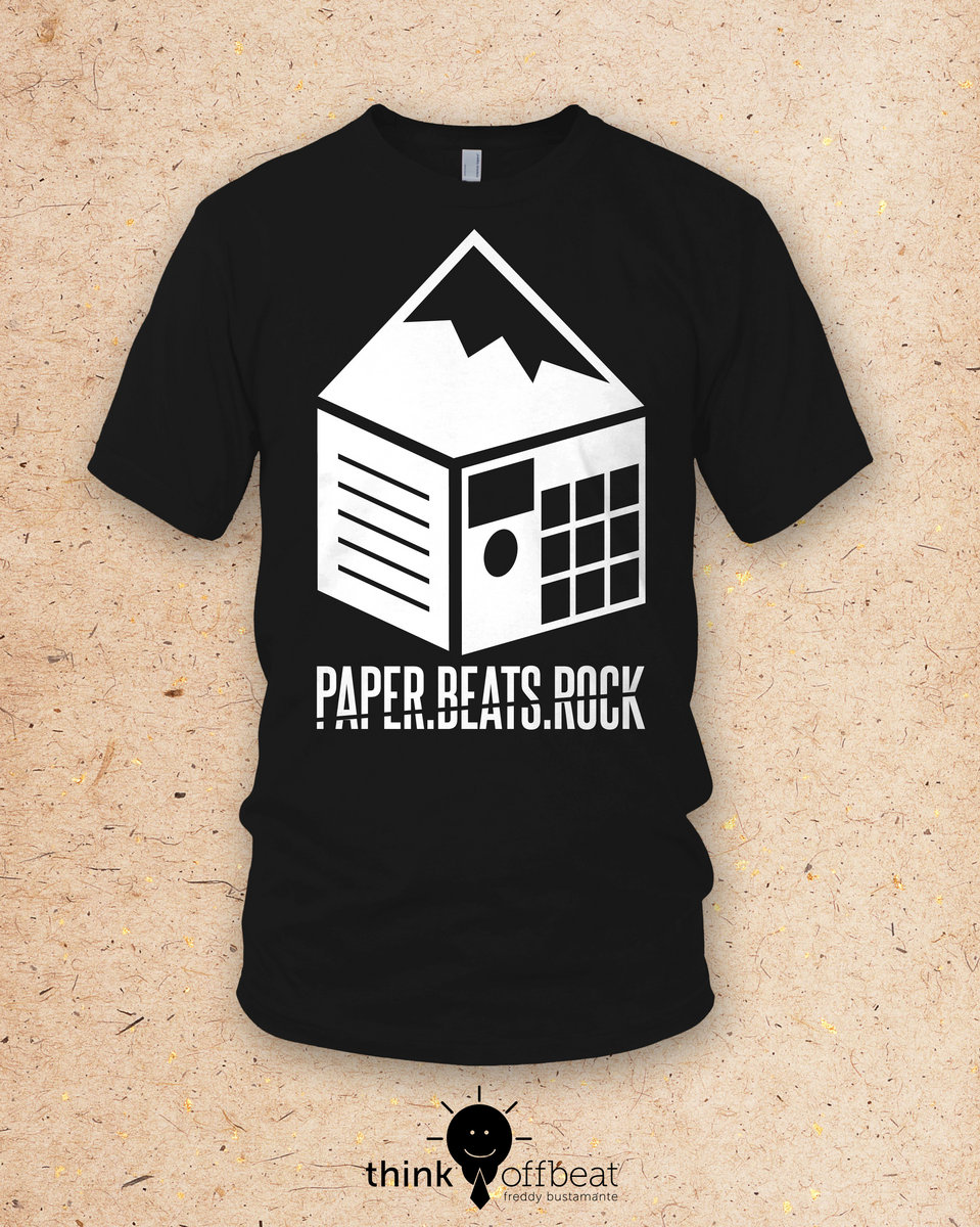 Paper.Beats.Rock. Logo T-Shirt | Paper.Beats.Rock