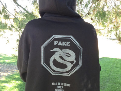 FAKE (SNAKE) ALL BLACK Year OV TH Snake 2013 TOUR HOOD main photo
