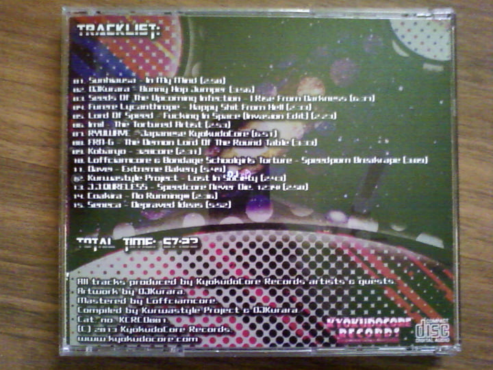 KCRCD001 - V.A. - Speedcore Invasion | Various Artists