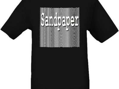 Sandpaper 'Wavey Design' Mens T-Shirt main photo