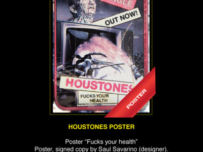 SOLD OUT Poster “Fucks your health” main photo