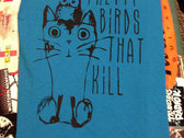 pretty birds cat shirt photo 