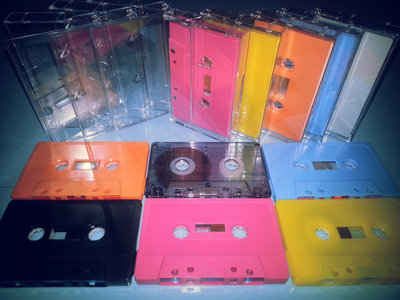 Blank cassettes with clear cases main photo