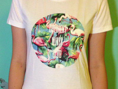 Obedient Wives Club Flamingos T-Shirt main photo