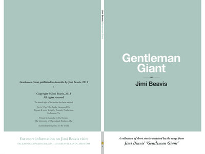 Gentleman Giant - The Novelette main photo