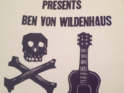 Ben Von Wildenhaus Letterpressed poster main photo