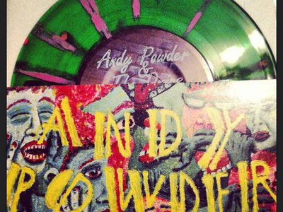 Limited Edition 7" Pink and Green SPLATTER Vinyl main photo