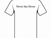 FOLKVANG - Never Say Never White |T-Shirt photo 