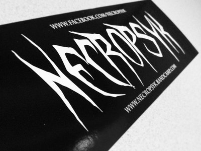 Necropsyk Sticker main photo