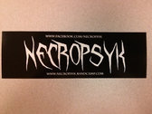 Necropsyk Sticker photo 
