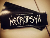 Necropsyk Sticker photo 
