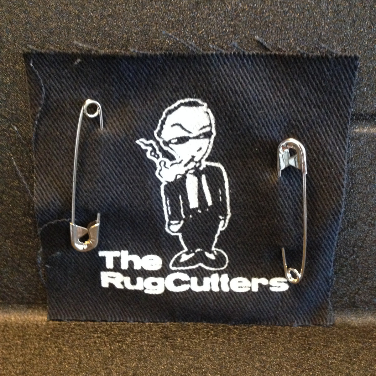 The RugCutters Logo Safety Pin Patch The RugCutters