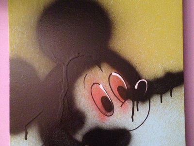 New D.Q.T. / Rtis - original painting - "Mickey Lied..." main photo