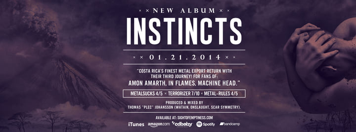 【rodrigo様用】SIGHT OF EMPTINESS /Instincts Sight Of Emptiness – Instincts – CD (Promo), 2013 [r5366280