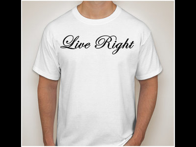 Live Right T-Shirt (White) main photo