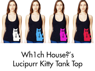 Wh1ch House?'s Kitty "Lucipurr" Ladies Tank Tops!!1 main photo