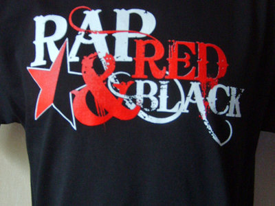 T-shirt "Rap Red & Black" Black (Men) main photo