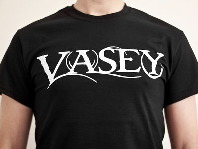 Black Logo T-Shirt (including free VASEY button & keyring) main photo