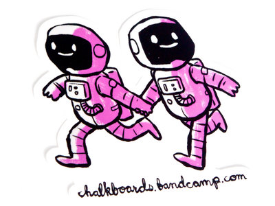 handheld astronauts sticker [SOLD OUT] main photo