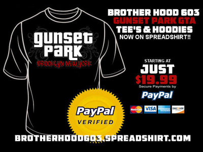 Gunset Park GTA Tee's & Hoodie's @ Brotherhood603.spreadshirt.com main photo